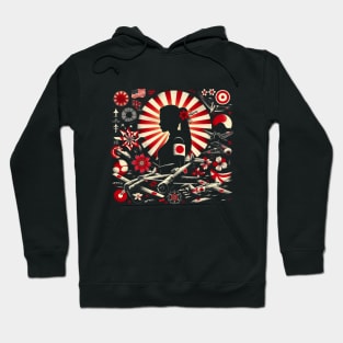 Japanese Culture Collage Hoodie
